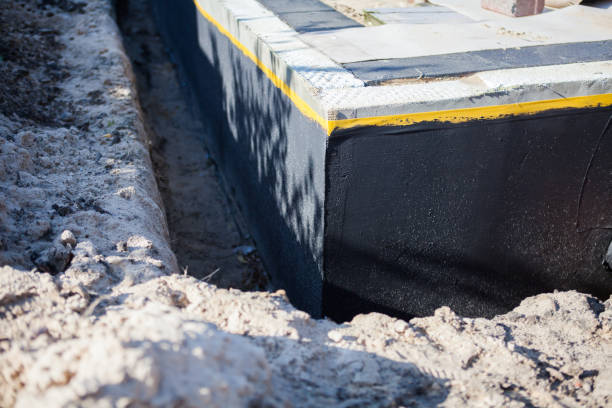 Residential Waterproofing installation at a Erie, KS home by SJ Waterproofing Pros