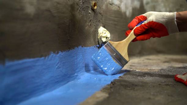Commercial Waterproofing project at a Erie, KS business property by SJ Waterproofing Pros